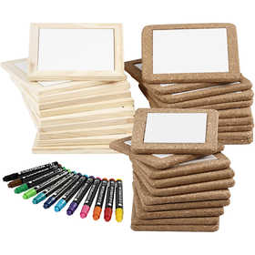 Kit DIY Groupe Dessous-de-plats, couleurs classiques, couleur extra, 30 pièce, 1 set [HOB-99416]