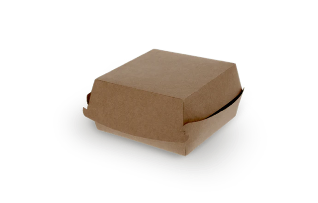Scatola per hamburger 12x7x12 cm kraft (600 pz) [TK-9987218]