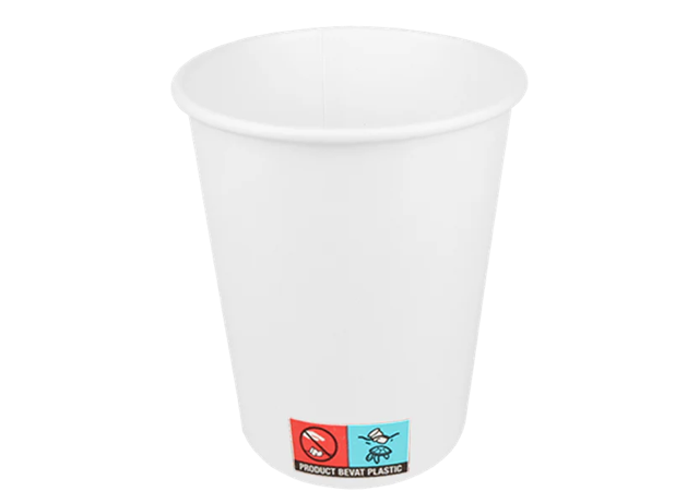 Tazza da caffè 230cc 8oz Ø8 cm Cartone Bianco (1.000 pz) [TK-9987440]