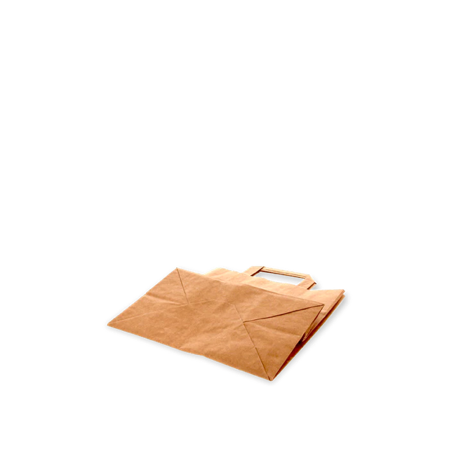 Sac en Papier 26x17x27cm marron (250 pcs) [TK-9987497]