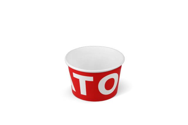 coppa gelato Cartone 120ml Ø7,8cm 4oz GELATO (1.000 pz) [TK-9987600]