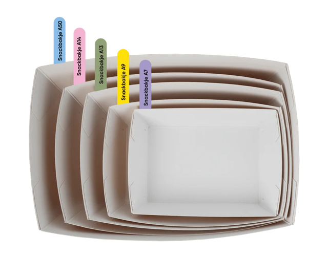 Pommesschalen A13 kraft/weiß (400 Stück) [TK-9987893]