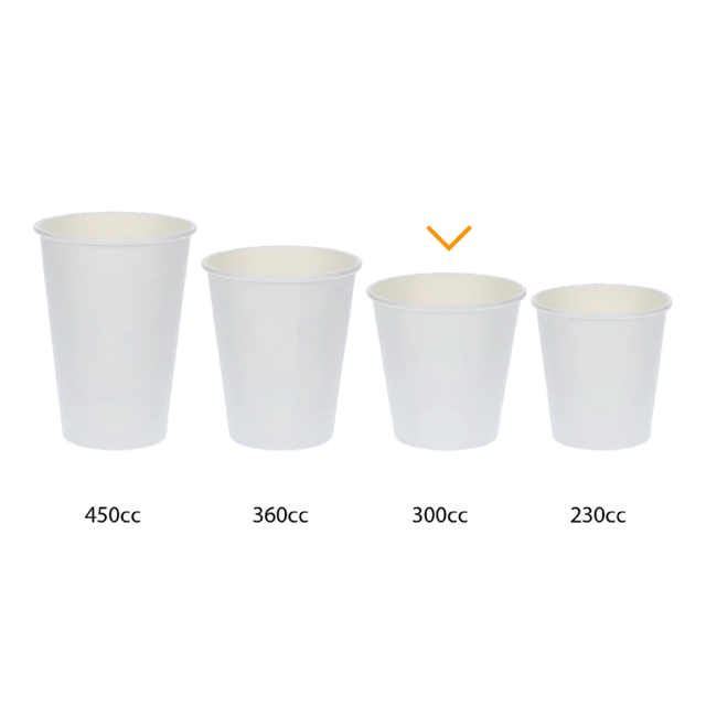 Tazza da caffè Cartone 300cc 10oz Ø9 cm a righe (1.000 pz) [TK-9987929]
