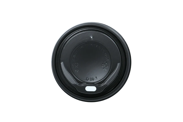 Tazza da caffè Lids Nero Ø8 cm (1.000 pz) [TK-9987940]