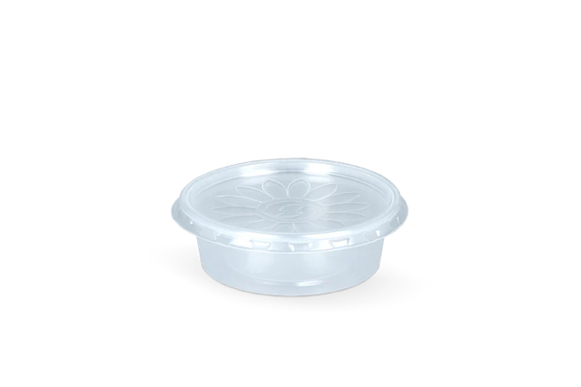 Récipient rond PP 50cc Ø7 cm transparent (1.000 pcs) [TK-9987975]
