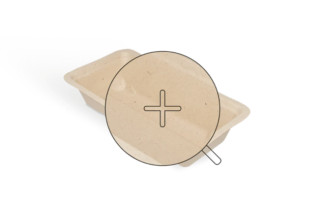 Snackschalen Zuckerrohr A5 7x3x14 cm (500 Stück) [TK-9988294]