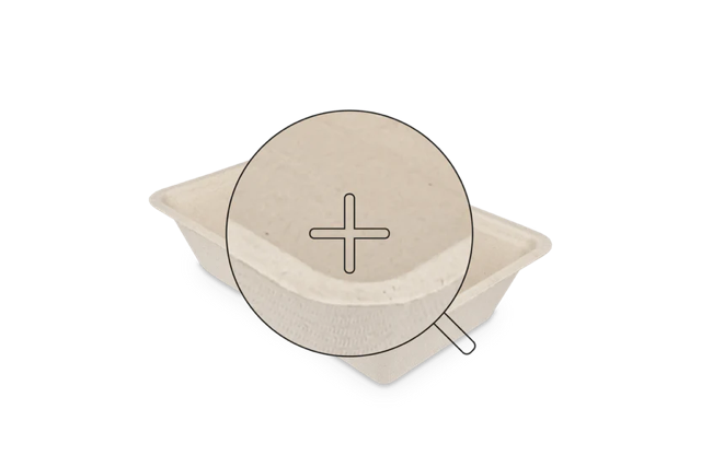 Vassoi di patatine fritte A7 canna da zucchero (500 pz) [TK-9988295]