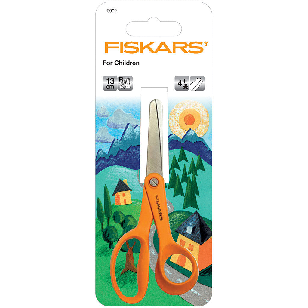 Fiskars Ciseaux pour Enfants, L : 14 cm, droitier, 1 pièce [HOB-9992]