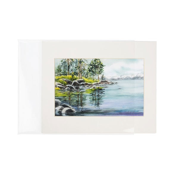Sachet plastique plat grand format 21,4x26cm Transparent et Scellable sans Rabat (100 pièces) [B108NF]