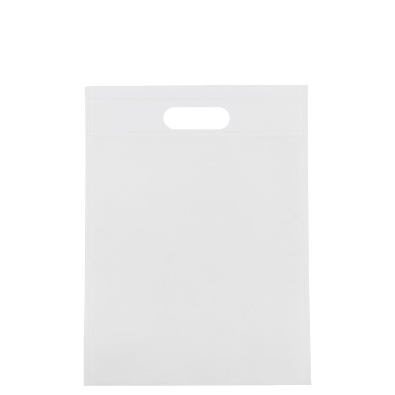 Budget-Non-Woven-Taschen mit Griff 30x40 cm Weiß (400 Stück) [FP-DNW021]