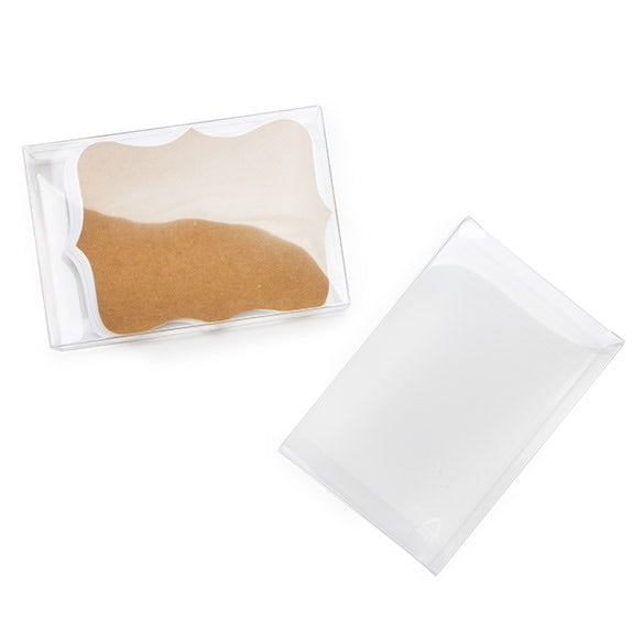 Klarsichtschachteln rPET 10,5x2,5x15,6cm (25 Stück) [FPB167R]