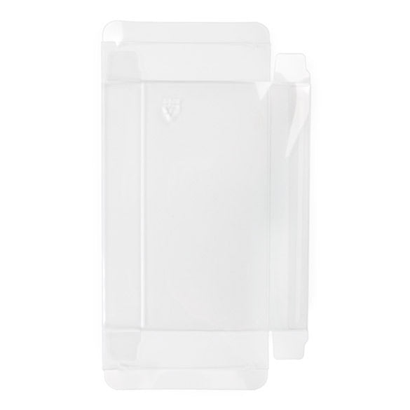 Boîtes cadeau plastique à transparence cristalline en rPET 10,5x2,5x15,6 cm (25 pcs) [FPB167R]