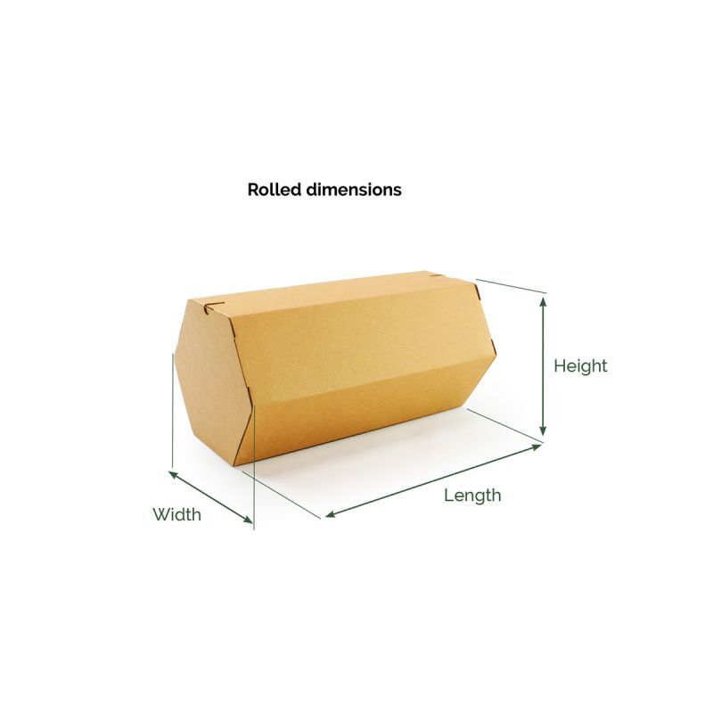 Rollor Premium 66x28x24,5 cm Marron (25 pcs) [FP-ROL007]