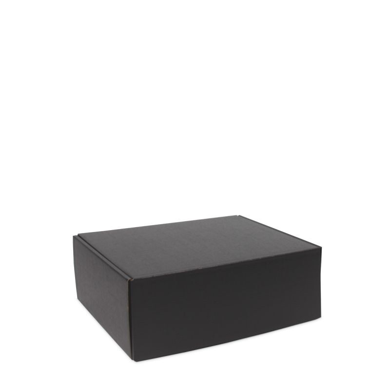 Boîtes d'expédition 39x30x14 cm Noir (50 pcs) [FP-VPD106]