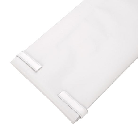 Fascette adesive 14cm bianche (100 pezzi) [TT5WHD]