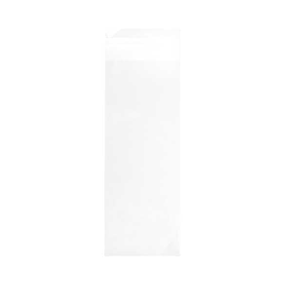 Sachet plastique transparence cristalline 4,8x12,1cm avec Rabat Adhésif (100 pièces) [B1X4XL]
