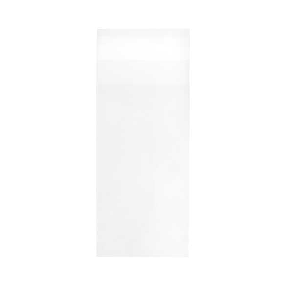 Sachet plastique transparence cristalline 5,5x11+3cm avec Rabat Adhésif (100 pièces) [B2X4S]