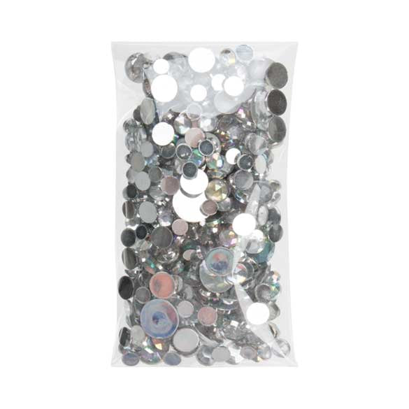 Sachet plastique transparence cristalline 5,5x11+3cm avec Rabat Adhésif (100 pièces) [B2X4S]