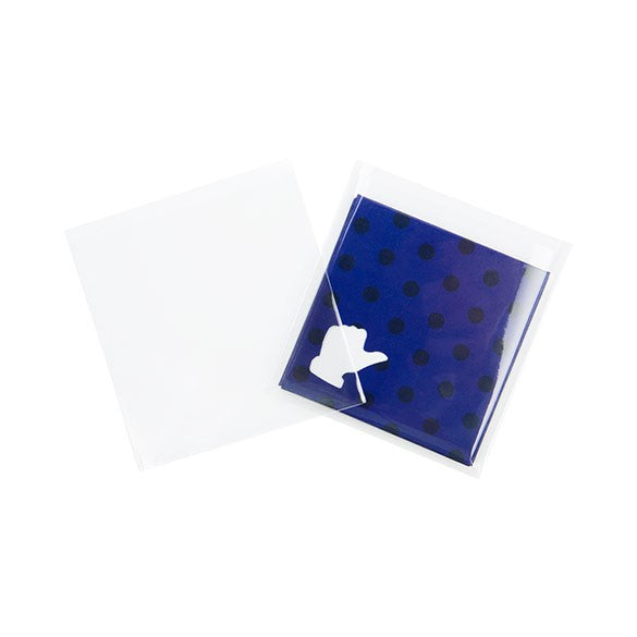 Sacchetto di plastica trasparente 7.6x8cm (100 pezzi) [B3X3NF]