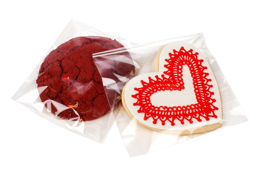 Sacchetto di plastica trasparente 12.2x15.7cm con chiusura adesiva (100 pezzi) [B4N6]