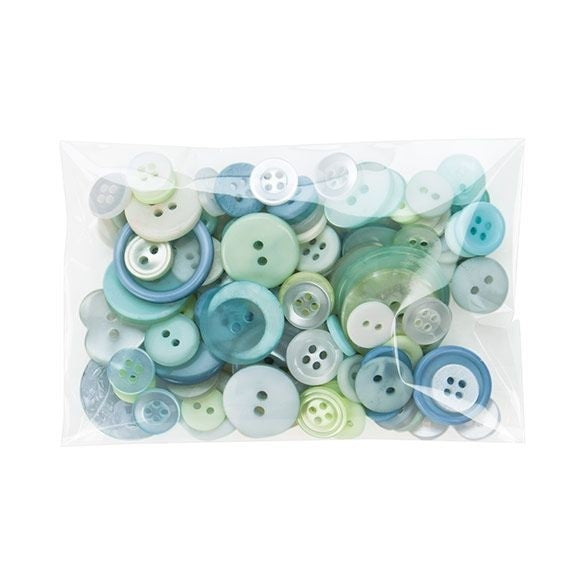 Plastic Bags 10.3x7cm Transparent Peel and Seal