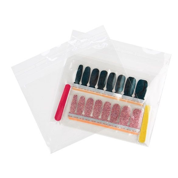 Sachet plastique transparence cristalline 17x12,1cm avec Rabat Adhésif (100 pièces) [B56M]