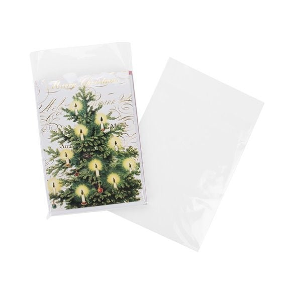 Sachet plastique transparence cristalline 15,1x19,7cm avec Rabat "Sécurisée" (100 pièces) [B5N9PC]