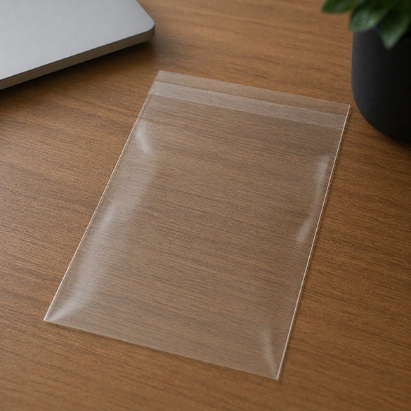 Klappenbeutel 23.5x28.9cm Hochtransparent (100 Stück) [B911PC]
