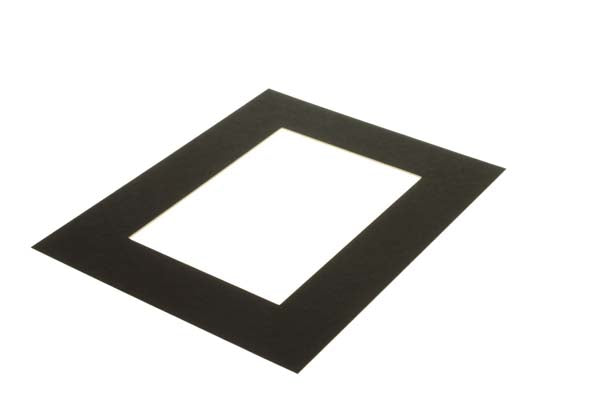 Passe partout Noir 17 x 47cm pour le découpage intérieur. 45.7 x 61.0cm (10 Pièces) [MS20100]