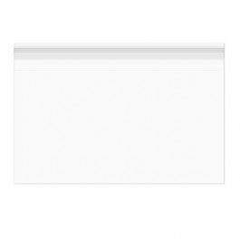 Klappenbeutel 24.1x16.5cm Hochtransparent (100 Stück) [B9H6H]
