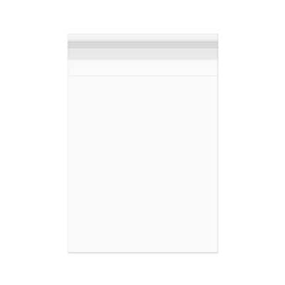 Klappenbeutel 8.5x14.5cm Hochtransparent (100 Stück) [B3X5T]