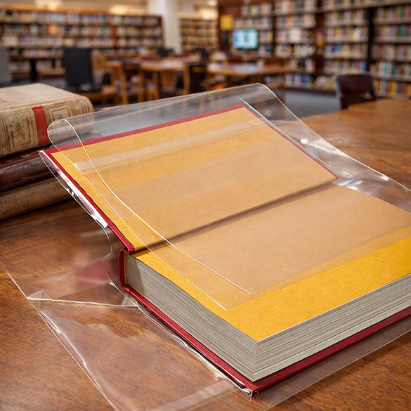 Couverture pour livre transparente ajustable 22.2 x 38.1 cm [BC83Q]