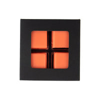 Black Kraft Artisan Candy Box Set, Square Insert 7x2.1x6.8 cm