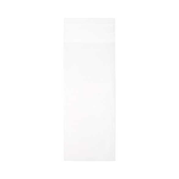 Sachet plastique transparence cristalline 7,5x17,3cm + rabat (100 pièces) [BM8]
