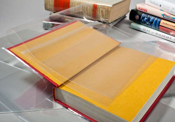 Couverture pour livre transparente ajustable 22.2 x 38.1 cm [BC83Q]
