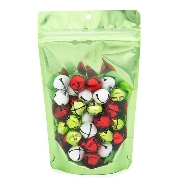 Doypack avec dos Vert 13x7.9x20.6cm | 113g (100 pièces) [ZBGB3GR]