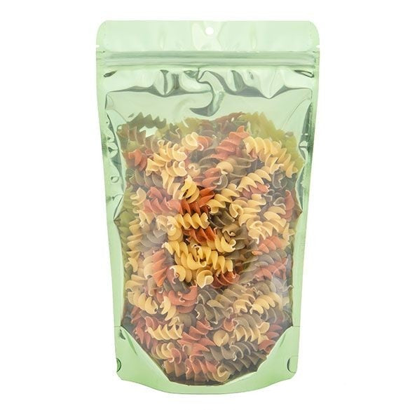 Doypack avec dos Vert 17.1x8.9x28.6cm | 340g (100 pièces) [ZBGB4GR]