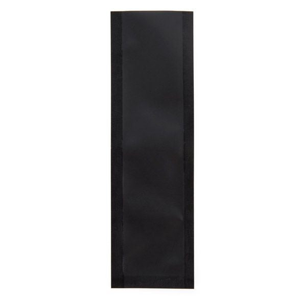 Plastic Bags Matt Black 3.8x12.7cm Tamper-proof Heat sealable
