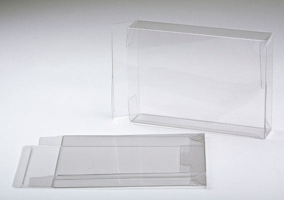 Boites cadeau plastique à transparence cristalline 6x1.6x9cm (25 Pièces) [FB248]