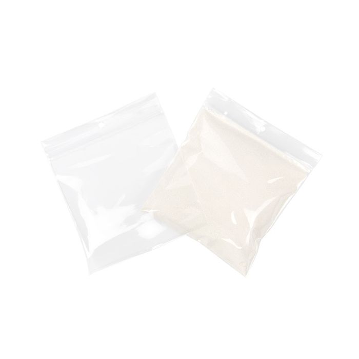 Sachet zip Avec trou rond 12,7x12,7 cm (100 pièces) [CEZ4R55]