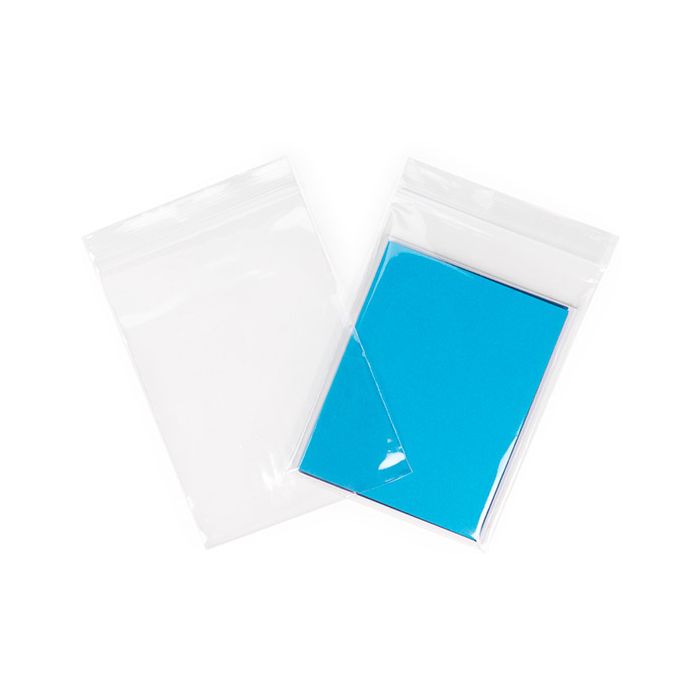 Sachet Zip 12,7x17,8 cm PE 50 microns (100 pièces) [CEZC57]