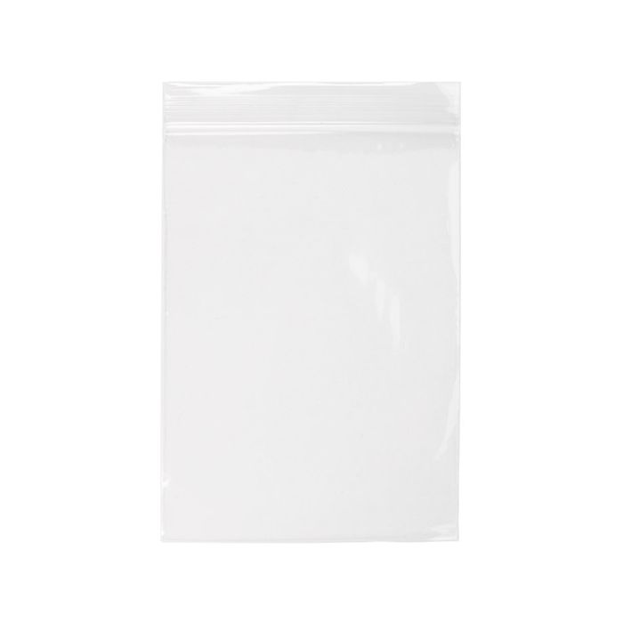 Sachet Zip 12,7x17,8 cm PE 50 microns (100 pièces) [CEZC57]