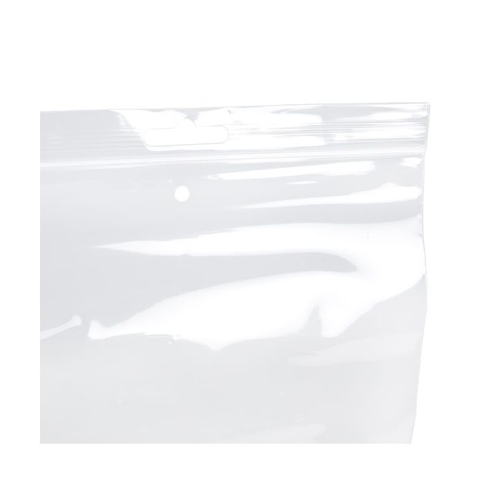 Druckverschlussbeutel Euroloch und Luftloch 17,8x22,9 cm (100 Stück) [CEZE79V]