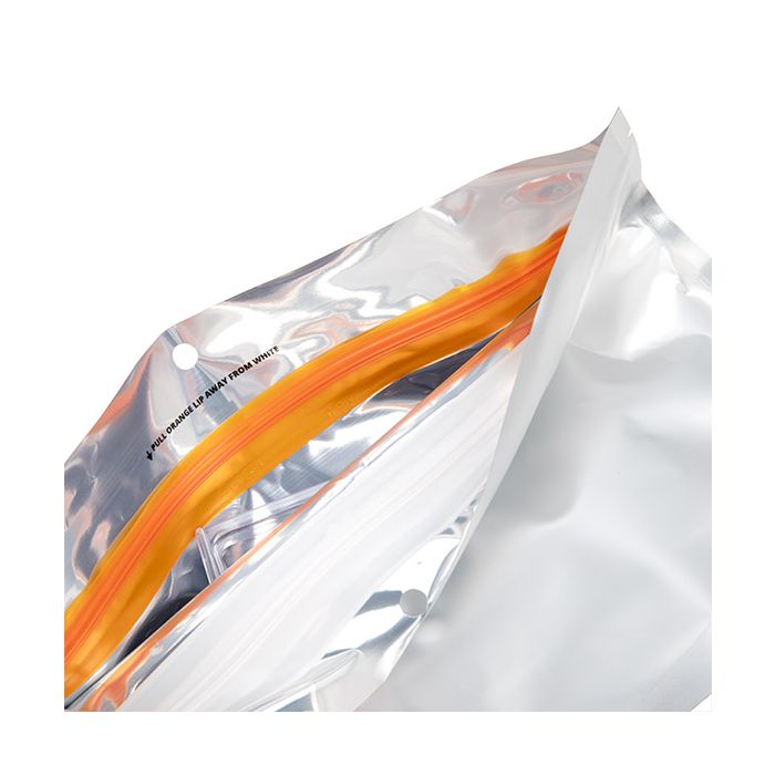 Kindersichere Beutel Mattsilber 22.9x6.2x15.2cm (100 Stück) [CRP96MS]