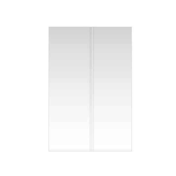 Sacchetto ecologico con soffietto 10.2x15.2cm Premium sigillabile (100 pezzi) [CHS46]