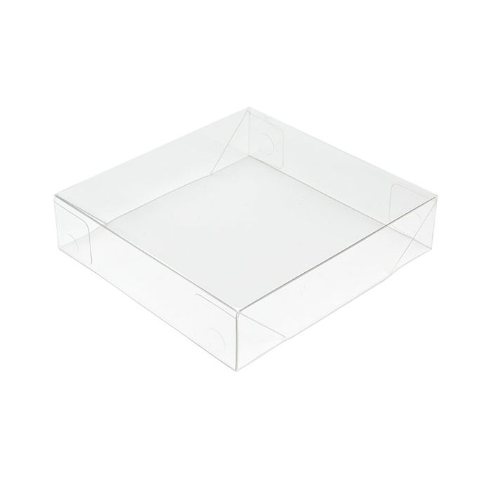 Dessus transparente et pliable pour boîte 10,6 x 2,5 x 11 cm (25 pièces) [BT99]
