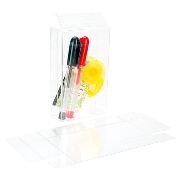 Klarsichtschachteln 5.4x1.7x9.2cm Transparent (25 Stück) [FB36]