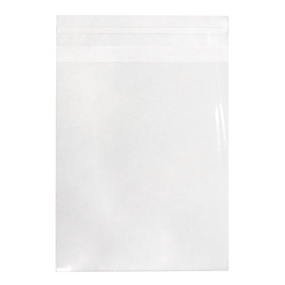 Umweltfreundliche Beutel 12.4x15.2cm Transparent - Premium (100 Stück) [GC5B1]