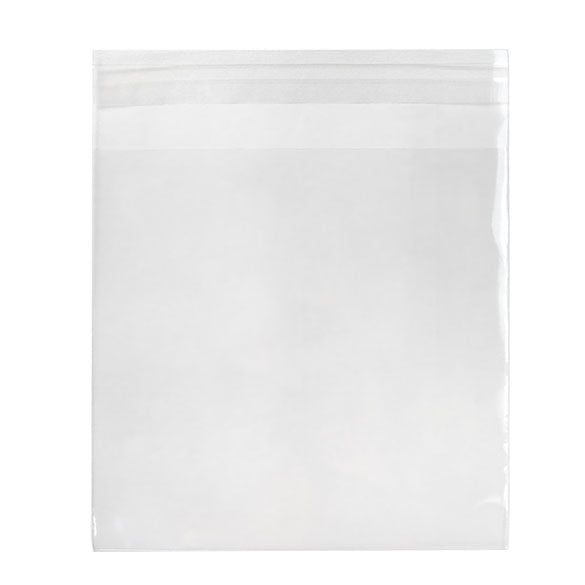 Sacchetto ecologico con soffietto 13.8x13.3cm qualità premium richiudibile (100 pezzi) [GC5X5]