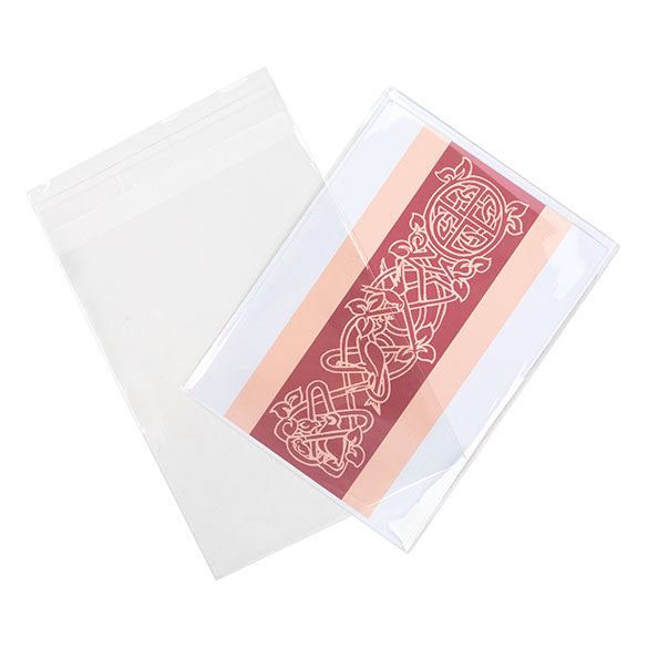 Sacchetto ecologico con soffietto richiudibile 12.5x16.5cm qualità premium (100 pezzi) [GC65]